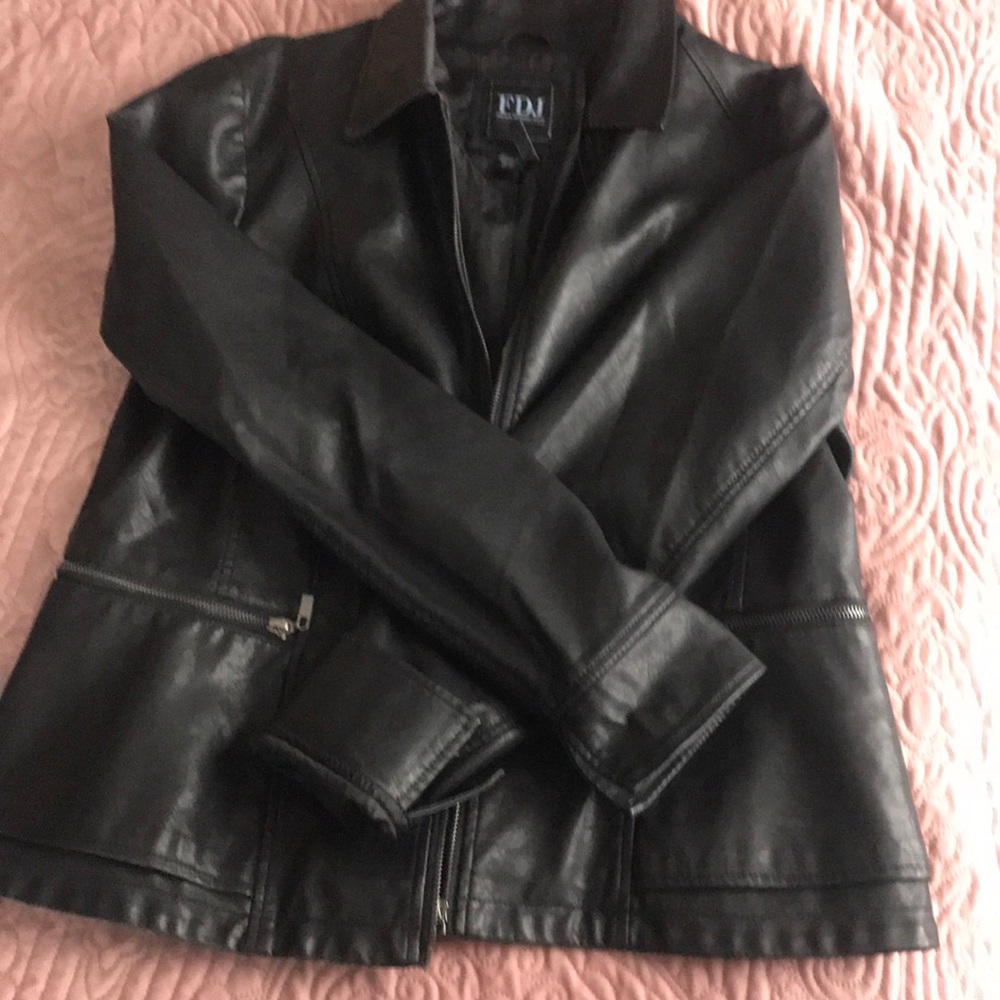 Vegan Leather Jacket